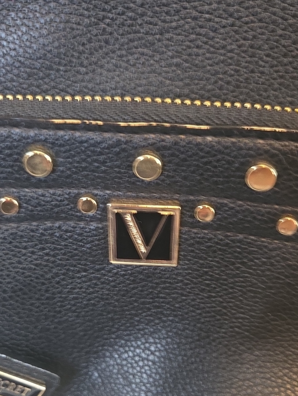 Victoria Secret Studded Black Mini Backpack - Picture 3 of 8
